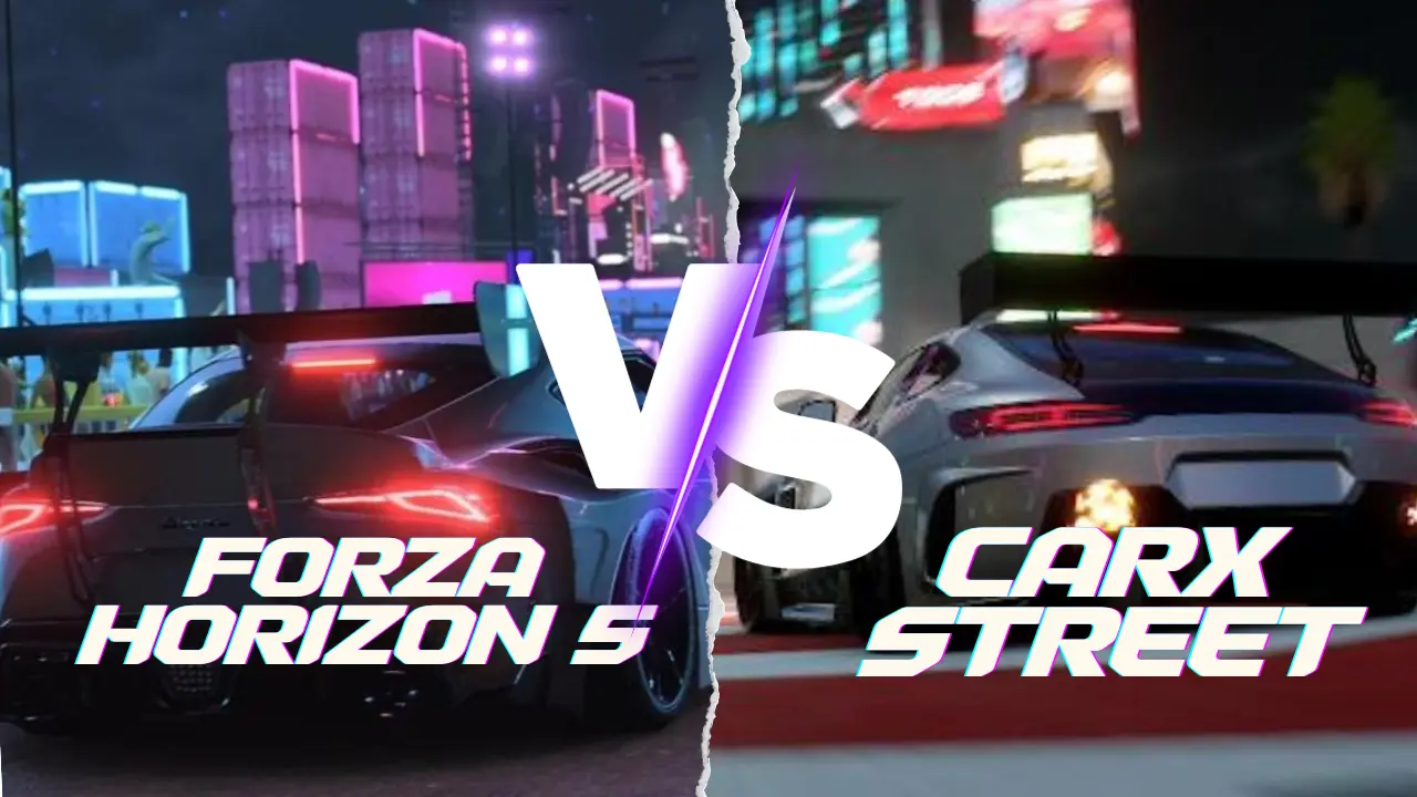 Froza Hrizon5 VS Car X street